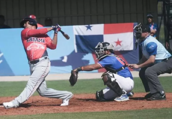 Panamá venció a República Dominicana por pizarra de 4-1. Foto: Pandeportes