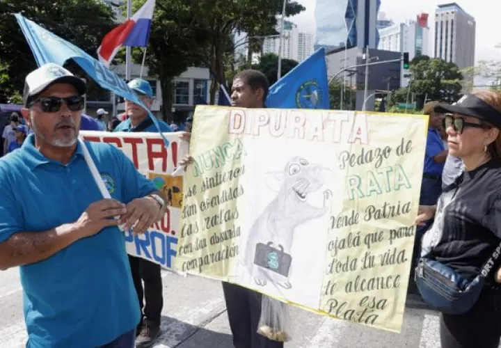 Asoprof votará sobre extensión del paro este lunes. Foto: Víctor Arosemena