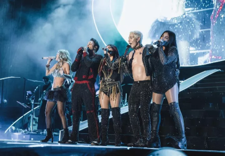 Momento del 'Soy rebelde tour'´. Foto: Instagram / @rbd_musica