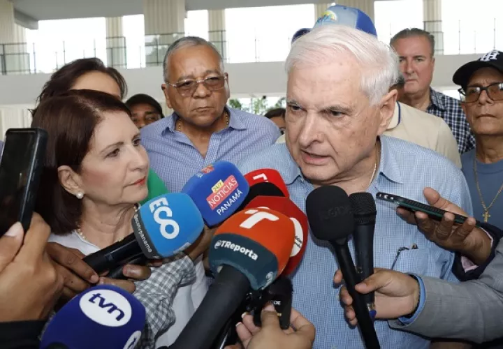 Candidato presidencial de Realizando Metas, Ricardo Martinelli.