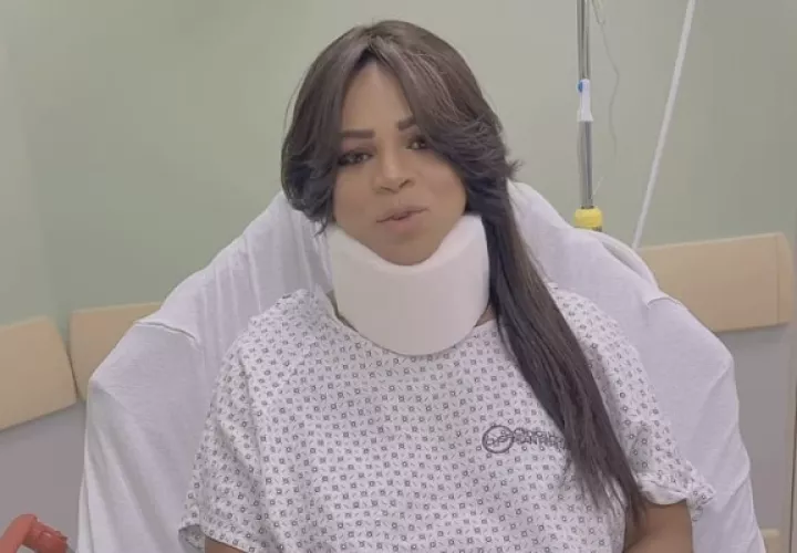 Taysha Nurse en el hospital. Foto: Instagram / @tayshanurse