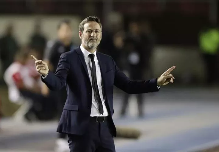 Thomas Christiansen, técnico de Panamá. Foto: EFE