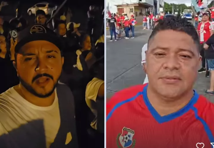 'Lucho' Pérez y Abdiel Núñez, han participado de las protestas. Foto: Instagram