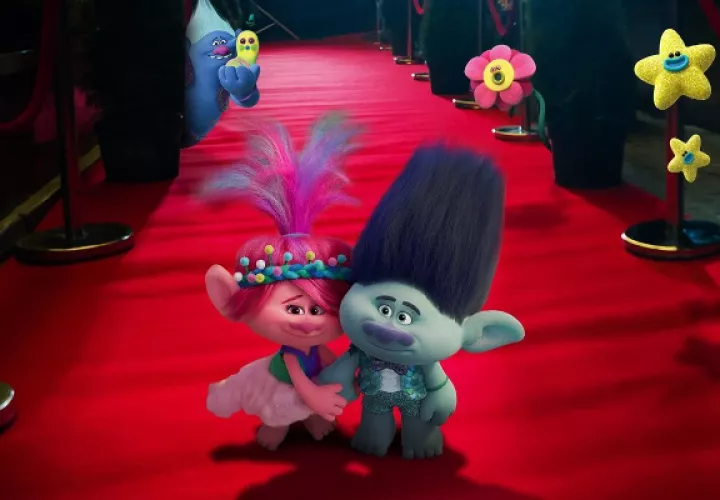 Poppy y Branch. Foto: Instagram / @trolls