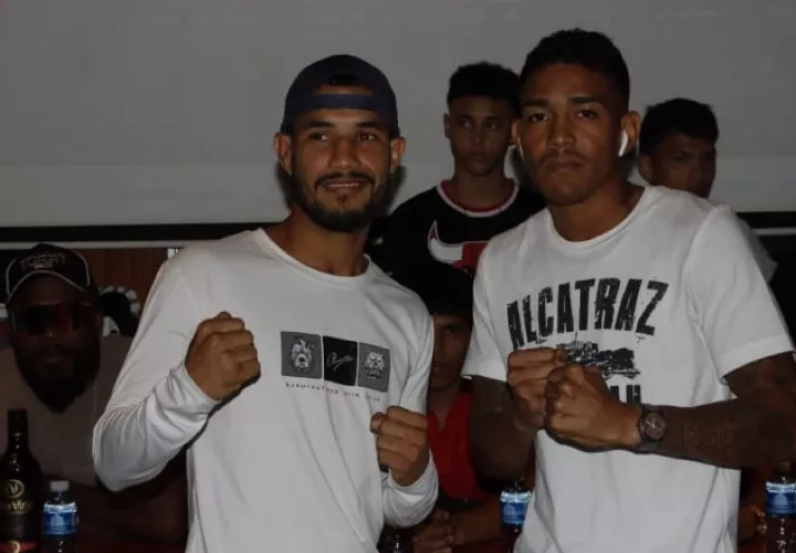 Hibrahim Valdespino (izq.) enfrentará a Kadir Macías. Foto: Víctor Arosemena.