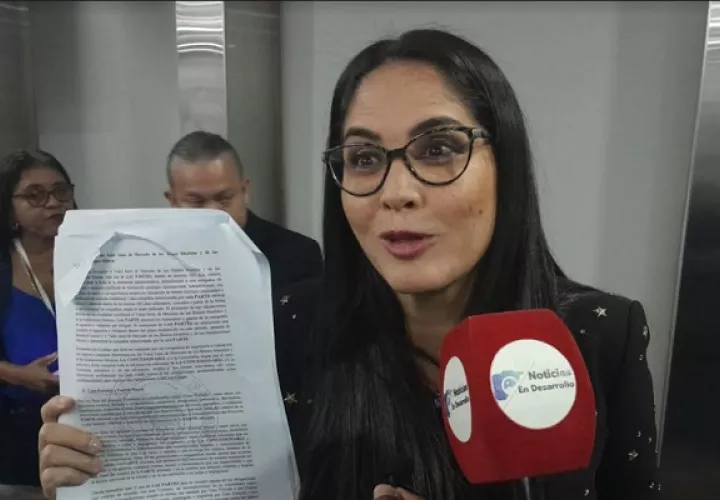 Zulay Rodríguez recordó que la moratoria y derogación no son lo mismo. Foto: Víctor Arosemena