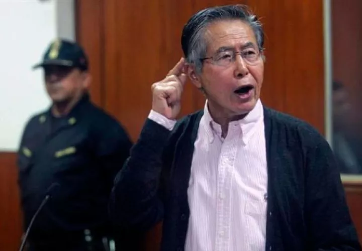 El expresidente peruano Alberto Fujimori. Foto: EFE