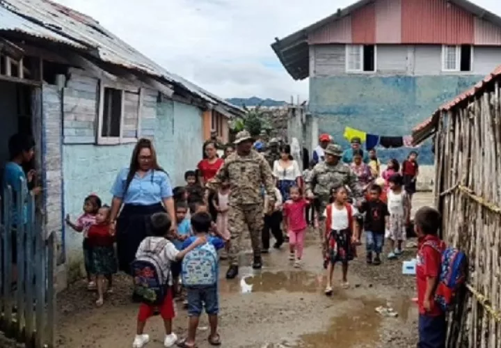 Este tipo de acción comunitaria va dirigida a reforzar la convivencia pacífica entre sus pobladores. Foto: Diomedes Sánchez