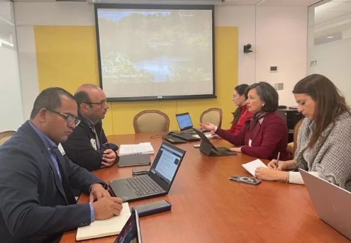 Reunión en Washington D.C, Estados Unidos. Foto: Cortesía Defensoría del Pueblo