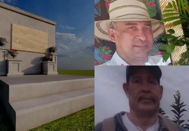 Monumento que rinde homenaje a los mártires del 7 de noviembre de Chame-San Carlos. Foto: Cortesía