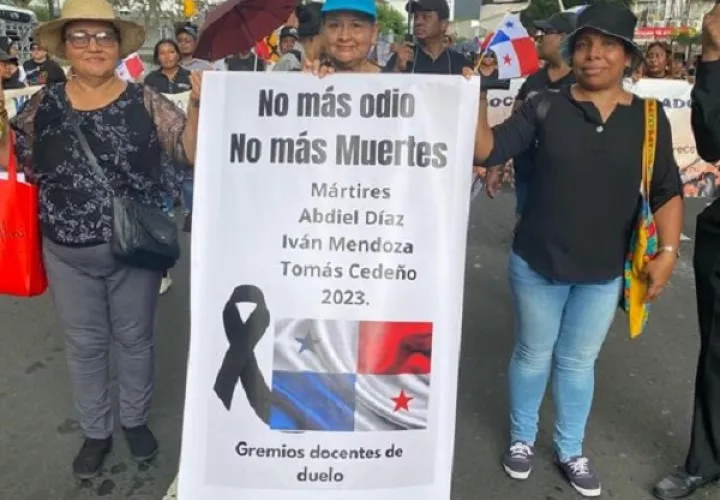 Los educadores están de luto, luego de este trágico hecho. Foto: Cortesía Asoprof