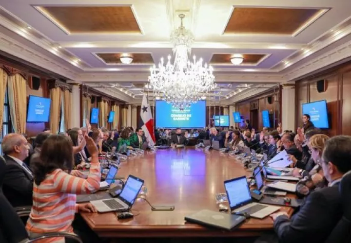 Consejo de Gabinete. Foto: Cortesía Presidencia