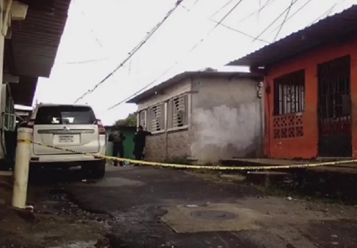 Sector de Ebenezer B, en la comunidad de Puerto Escondido, donde fue el primer herido. Foto. Diomedes Sánchez