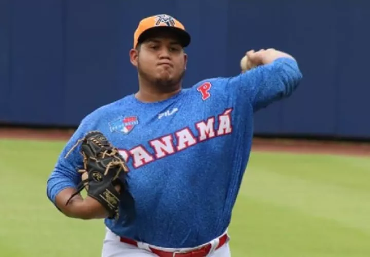 El lanzador chiricano James González abrirá ante Colombia. Foto: Fedebeis