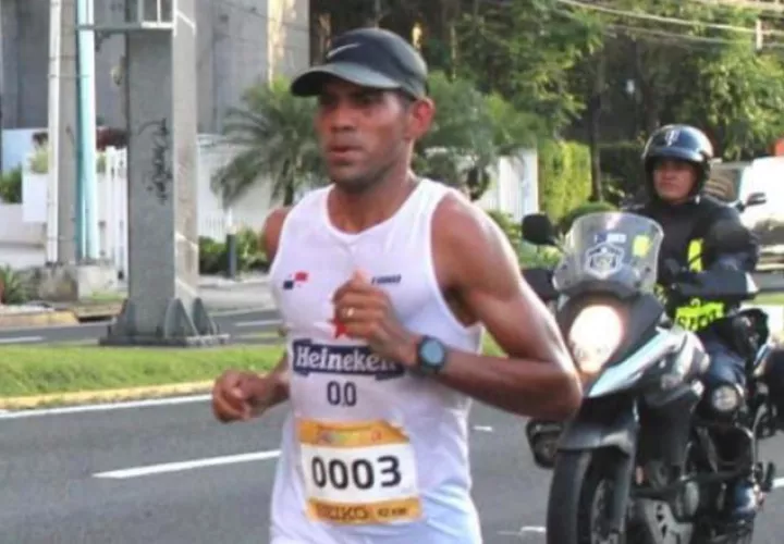Jorge Castelblanco, ganó la versión pasada de la Maratón Internacional de la Ciudad de Panamá. Foto: Cortesía