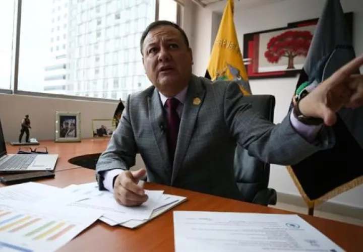  El ministro ecuatoriano del Interior, Juan Zapata. Foto: EFE