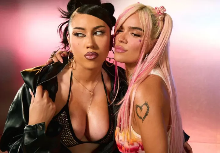 Kali Uchis y Karol G. Foto: Instagram