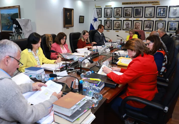 La sesión de este lunes, está prevista para reanudarse a las 10:00 a.m. Foto: Cortesía Órgano Judicial