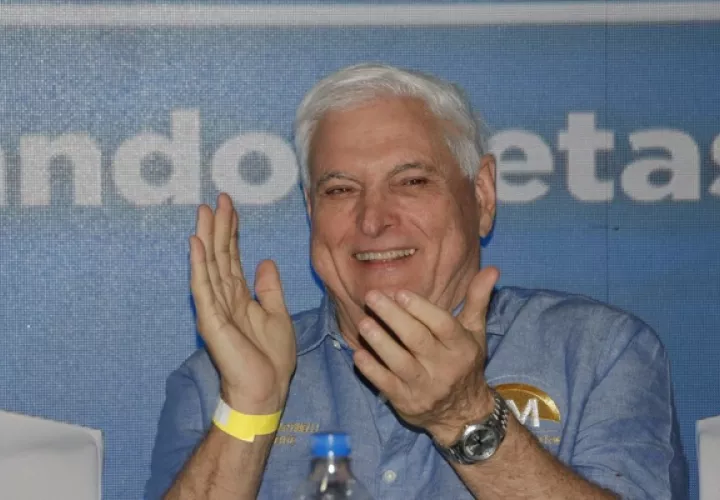 Ricardo Martinelli aboga por la unidad de cara a los retos que debe enfrentar el país. Foto: Víctor Arosemena 