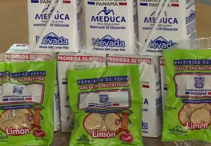 Meduca dio  la instrucción que se distribuyeran los alimentos de meriendas. Foto: Cortesía/ Meduca