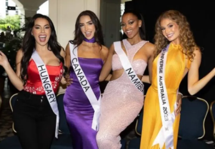 Algunas de las candidatas.  Instagram