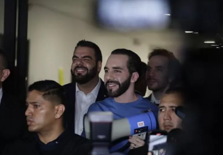 El presidente de El Salvador, Nayib Bukele. Foto: EFE