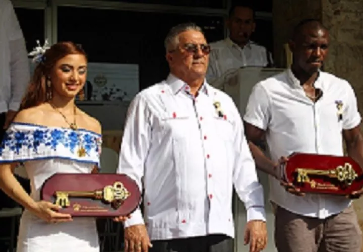  Fueron distinguidos la judoca Lilian Cordones Ruíz y el pugilista Eduardo Beckford Chambers. Foto: Eric A. Montenegro