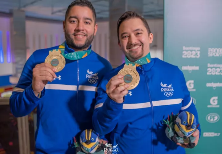 William Duen y Donald Lee, ganaron medalla de oro para Panamá. Foto: COP