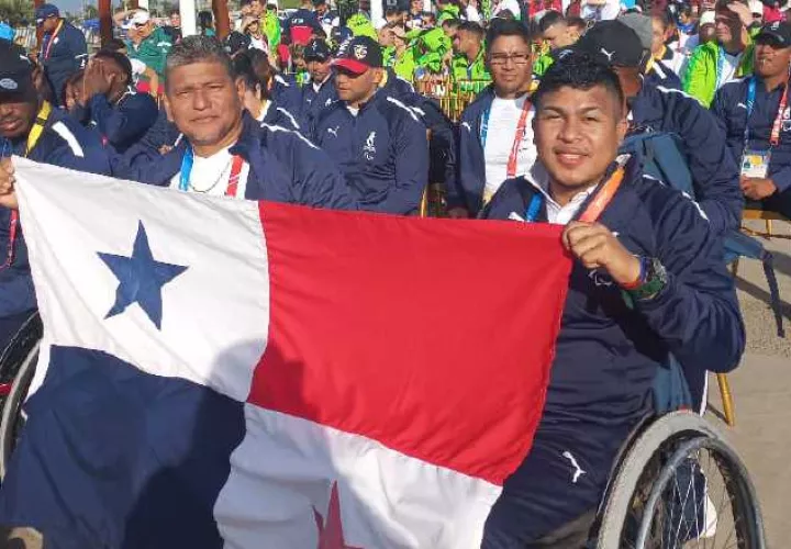 Atletas panameños listos para los Parapanamericanos. Foto: Pandeportes