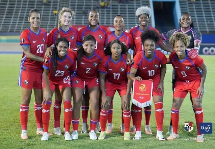 Selección femenina de Panamá empató contra Jamaica. Foto: Fepafut