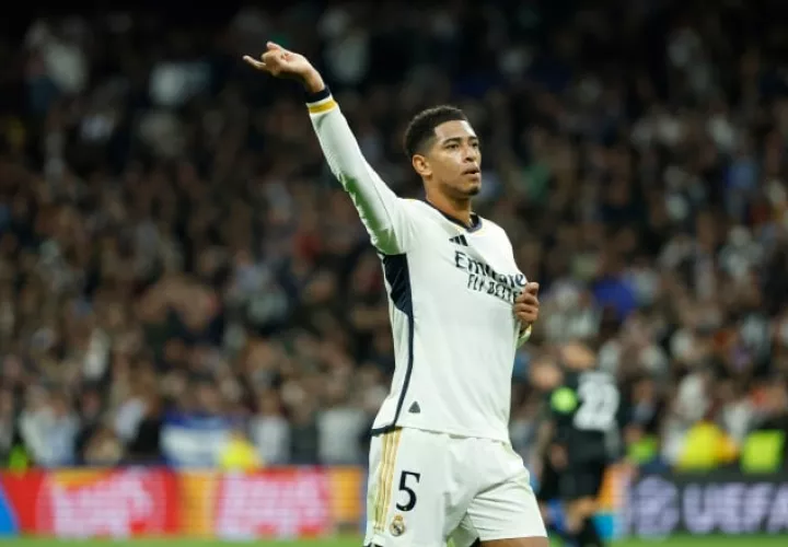 El jugador del Real Madrid, el  inglés Jude Bellingham. Foto: EFE 