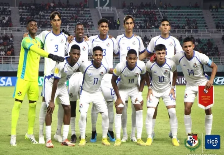 Panamá sub-17 en el Mundial de Indonesia 2023. Foto: Fepafut