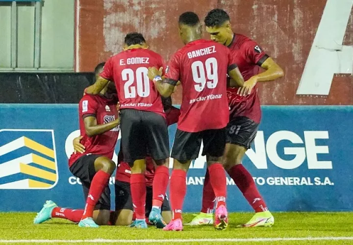 Jugadores del Sporting: Foto: LPF