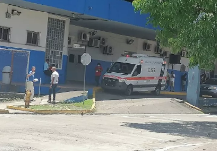 Al momento de ser ingresado al hospital fue enviado al salón de operaciones. Foto: Diomedes Sánchez 