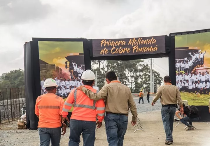 Los trabajadores están preocupados por su futuro. Foto: Cortesía/ Cobre Panamá