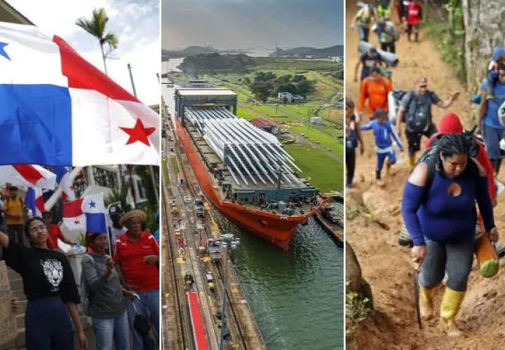 Protestas en rechazo al contrato minero y la migración irregular marcaron el 20203. 