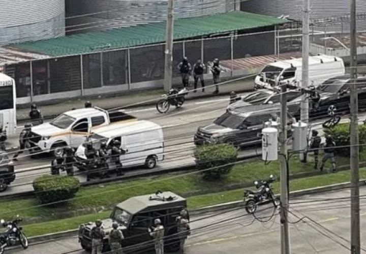 El hecho ocurrió en la vía Ricardo J. Alfaro. Foto: Cortesía Ministerio Público 
