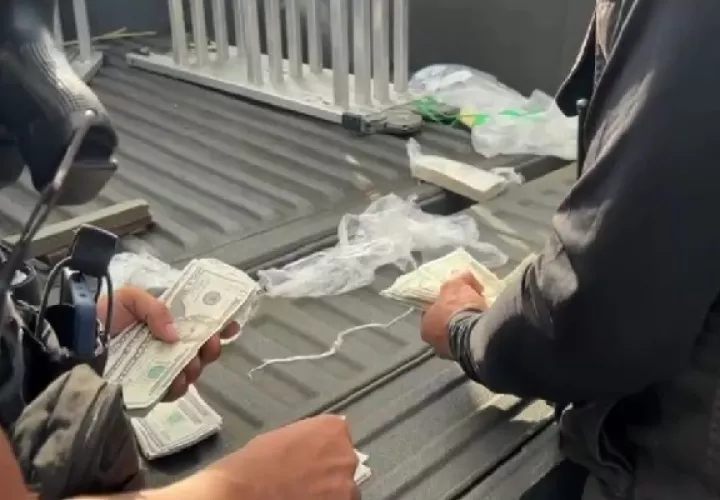 Se dio con el hallazgo de $15,400 presuntamente falsos. Foto. Diomedes Sánchez