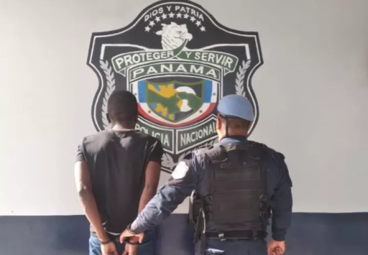 El agresor fue aprendido el pasado 14 de diciembre en el residencial Altos de los Lagos, por su vinculación al delito de lesiones personales. Foto. Proteger y Servir