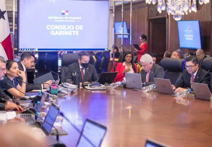 Consejo de Gabinete. Foto: Cortesía Presidencia