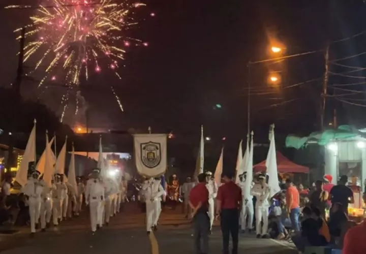 La actividad se realizó la noche del sábado 23 de diciembre. Foto / Redes sociales. 