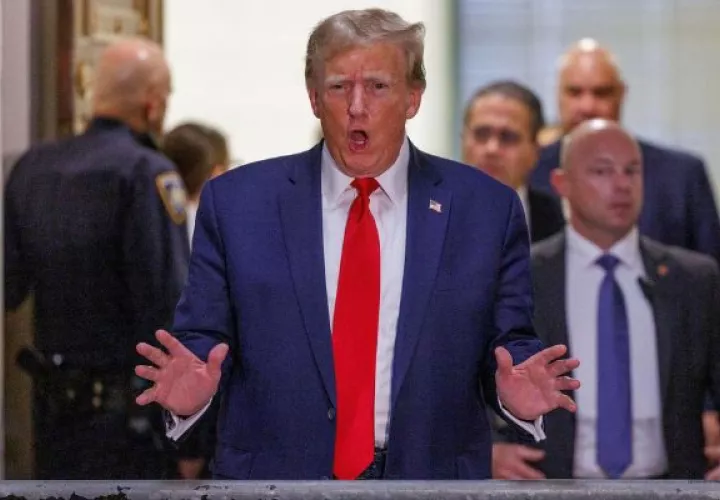 El Tribunal Supremo de Michigan rechazó este miércoles descalificar al expresidente estadounidense Donald Trump (2017-2021). Foto: EFE