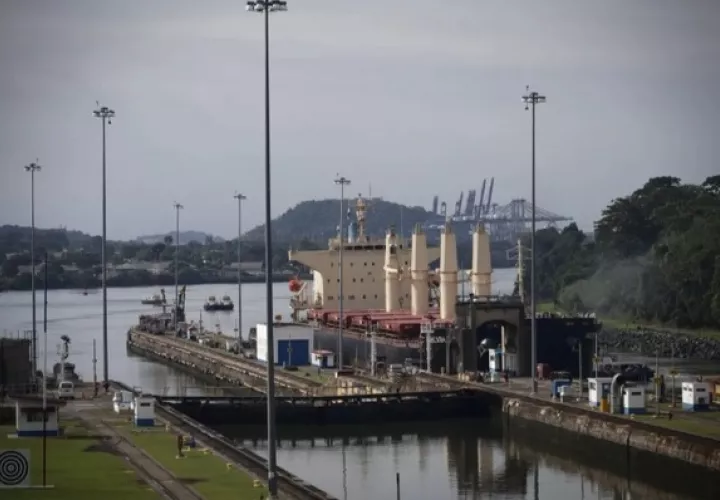La sequía en el Canal afectaría las previsiones de crecimiento para 2024. Foto: EFE