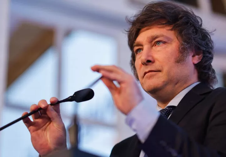 Javier Milei asumió la presidencia de Argentina el 10 de diciembre. Foto:EFE 