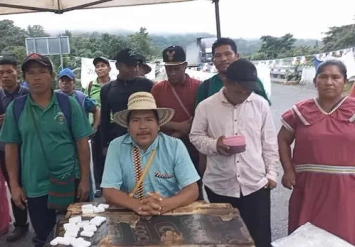 El dirigente Toribio García recalcó que ya el Oriente Chiricano volverá a la normalidad con esta promulgación en la Gaceta Oficial. Foto. Archivo