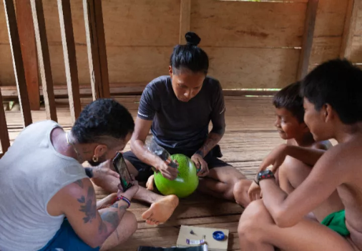 CHAGRES se realiza directamente en y con las comunidades involucradas. Foto: Cortesía