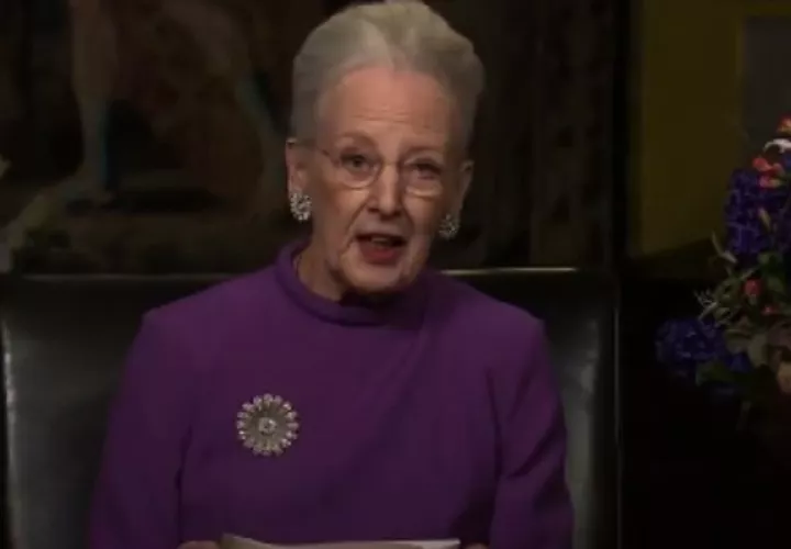La reina Margarita II de Dinamarca, de 83 años y la monarca viva con más tiempo en el trono, anunció este domingo que abdicar. Foto: Cortesía