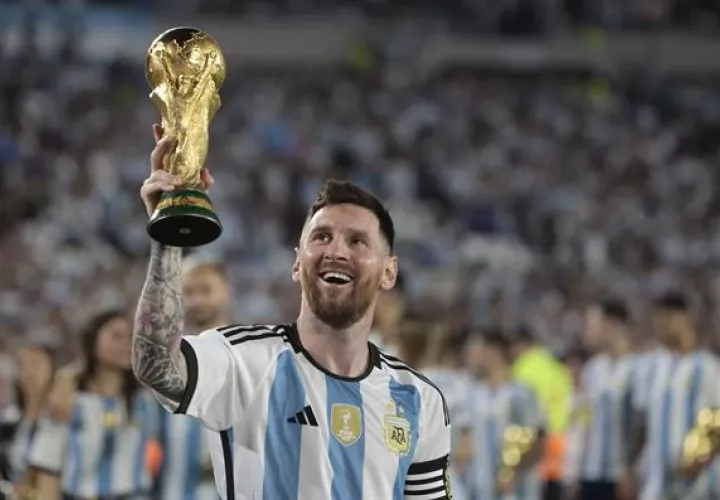 Messi fue campeón con Argentina. Foto: EFE