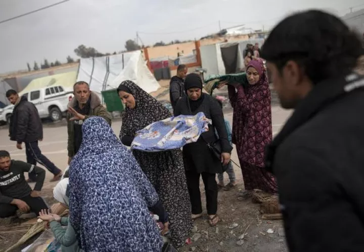 La Guerra ha desplazado a miles de palestinos. Foto: EFE