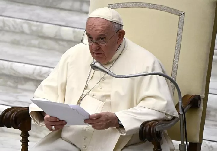 El papa pide  evitar que esta trágica realidad sea silenciada. Foto: EFE